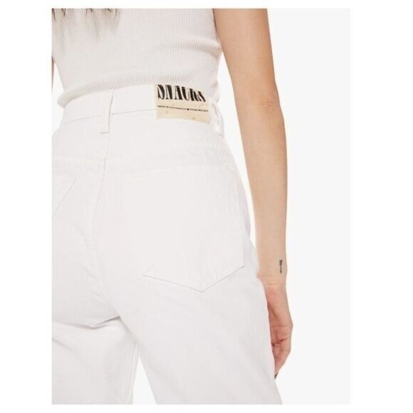 NWOT MOTHER SNACKS! High Waisted Twizzy Skimp in Sticky Rice Size 27 Retail $198 - Picture 3 of 14